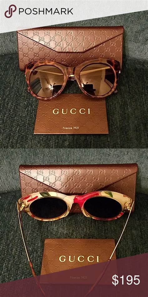 rose glasses gucci|authentic gucci sunglasses women.